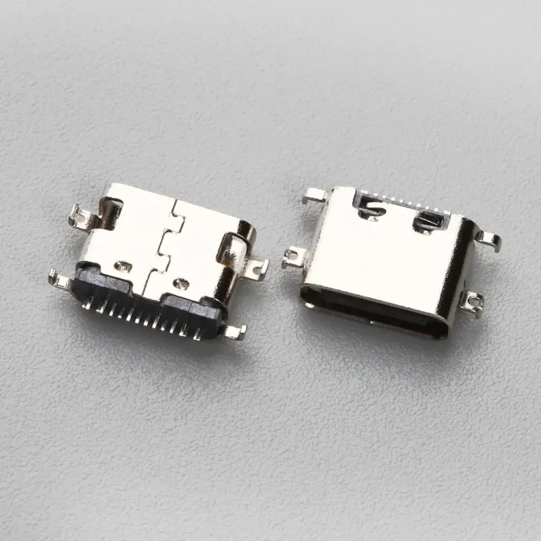 6.BUSF16B1N1369 USB TYPE C 16P 母座 沉板SMT H=1.60mm