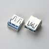 15.BUSF09L1N11204 USB3.0 AF 板上型SMT 无卷边带鱼叉脚