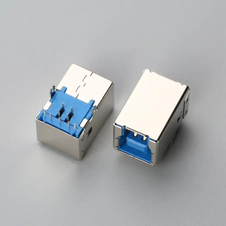 34.BUSF091L2N1285H USB3.0 BF 板上型DIP 鱼叉脚