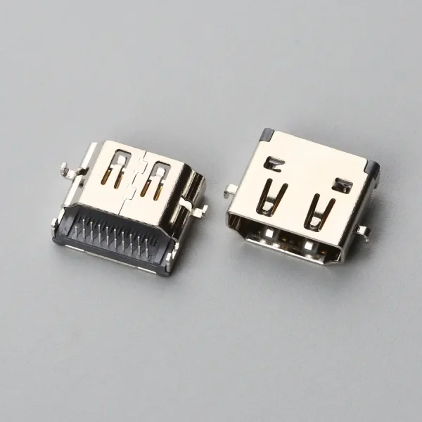 6.BHDF192B3N12342SR HDMI AF 正向沉板 DIP H=2.78mm