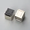 6.BUSF081B2N12347ST 双层USB2.0 AF 板上型DIP 全包式直脚