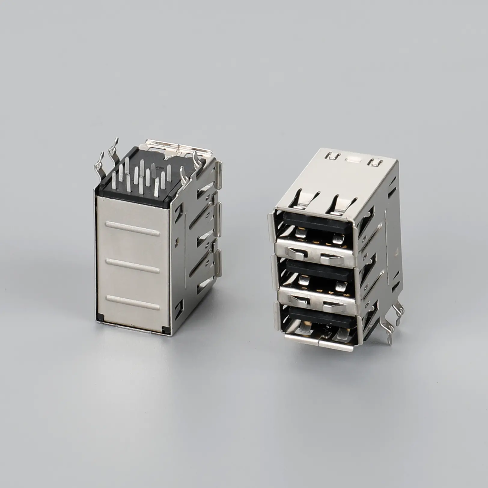 BUSF12B2N12300 USB 2.0 AF 三层 DIP